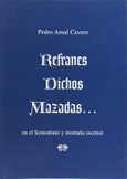 Portada de: Refranes, dichos y mazadas-- en el somontano y montaña oscense