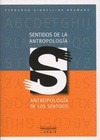 Portada de: SENTIDOS DE LA ANTROPOLOGIA, ANTROPOLOGIA DE LOS SENTIDOS