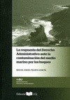 Portada de: LA RESPUESTA DEL DERECHO ADMINISTRATIVO ANTE LA CONTAMINACION DEL MEDIO MARINO P