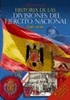 Portada de: HISTORIA DIVISIONES EJERCITO NACIONAL 2ª
