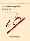 Portada de: La televisión pública a examen