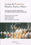 Portada de: LECTURAS DEL PENSAMIENTO FILOSOFICO, POLITICO Y ESTETICO.