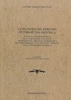 Portada de: La Filosofía del Derecho en perspectiva histórica. Estudios conmemorativos del 65 aniversario del au