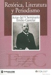 Portada de: RETORICA, LITERATURA Y PERIODISMO