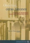 Portada de: OTRA VOZ, OTRAS RAZONES.