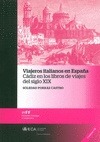 Portada de: VIAJEROS ITALIANOS EN ESPAÑA