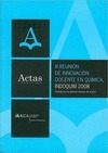 ACTAS DE LA III REUNION SOBRE INNOVACION DOCENTE EN QUIMICA