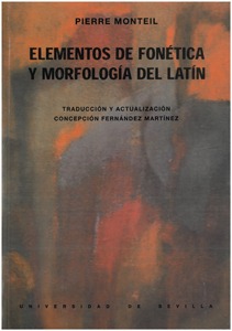 Elementos de fonética y morfología del latín