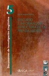 Portada de: DISCURSO E INFORMACION.