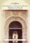 Portada de: UNIVERSIDAD Y DERECHO EN SEVILLA DURANTE EL SIGLO XX.