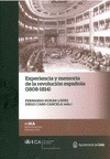 Portada de: EXPERIENCIA Y MEMORIA DE LA REVOLUCION ESPAÑOLA (1808-1814)