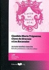 Portada de: CANDIDO MARIA TRIGUEROS, CIANE DE SIRACUSA O LOS BACANALES
