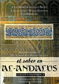 Portada de: El saber en al-Andalus. Textos y estudios V. Homenaje a la profesora Dña. Carmen Ruiz Bravo-Villasan