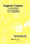 Portada de: EUGENIO COSERIU, IN MEMORIAM. XIV JORNADAS DE LINGÜISTICA.