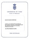 Portada de: CINETICA DE FORMACION DE CAPSULAS DE ALGINATO CALCICO.