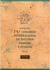 Portada de: ACTAS DEL IV CONGRESO INTERNACIONAL DE ESTUDIOS FENICIOS Y PUNICOS (4 TOMOS)