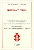 Portada de: Historia y poesía.