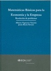 MATEMATICAS BASICAS PARA LA ECONOMIA Y LA EMPRESA