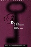 Portada de: DE ARTE Y DE HISTORIA.