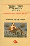 Portada de: Primeras cartas sobre América: 1493-1503