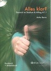 Portada de: ALLES KLAR? DEUTSCH IM STUDIUM UND ALLTAG A1.1