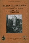 Portada de: COMISION DE ANTIGÜEDADES DE LA R.A.H.ª - ANDALUCIA. CATALOGO E INDICES.