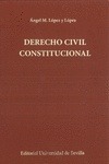 Portada de: DERECHO CIVIL CONSTITUCIONAL