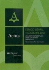 Portada de: ESPACIO LITORAL Y SOSTENIBILIDAD