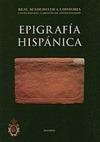 Portada de: EPIGRAFIA HISPANICA.
