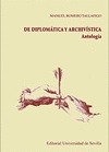 Portada de: DE DIPLOMATICA Y ARCHIVISTICA.