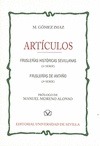 ARTICULOS . FRUSLERIAS Hcas SEVILLANAS  (1ª serie)