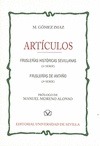 Portada de: ARTICULOS . FRUSLERIAS Hcas SEVILLANAS  (1ª serie)