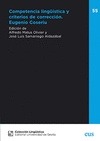Portada de: COMPETENCIA LINGUISTICA Y CRITERIOS DE CORRECCION